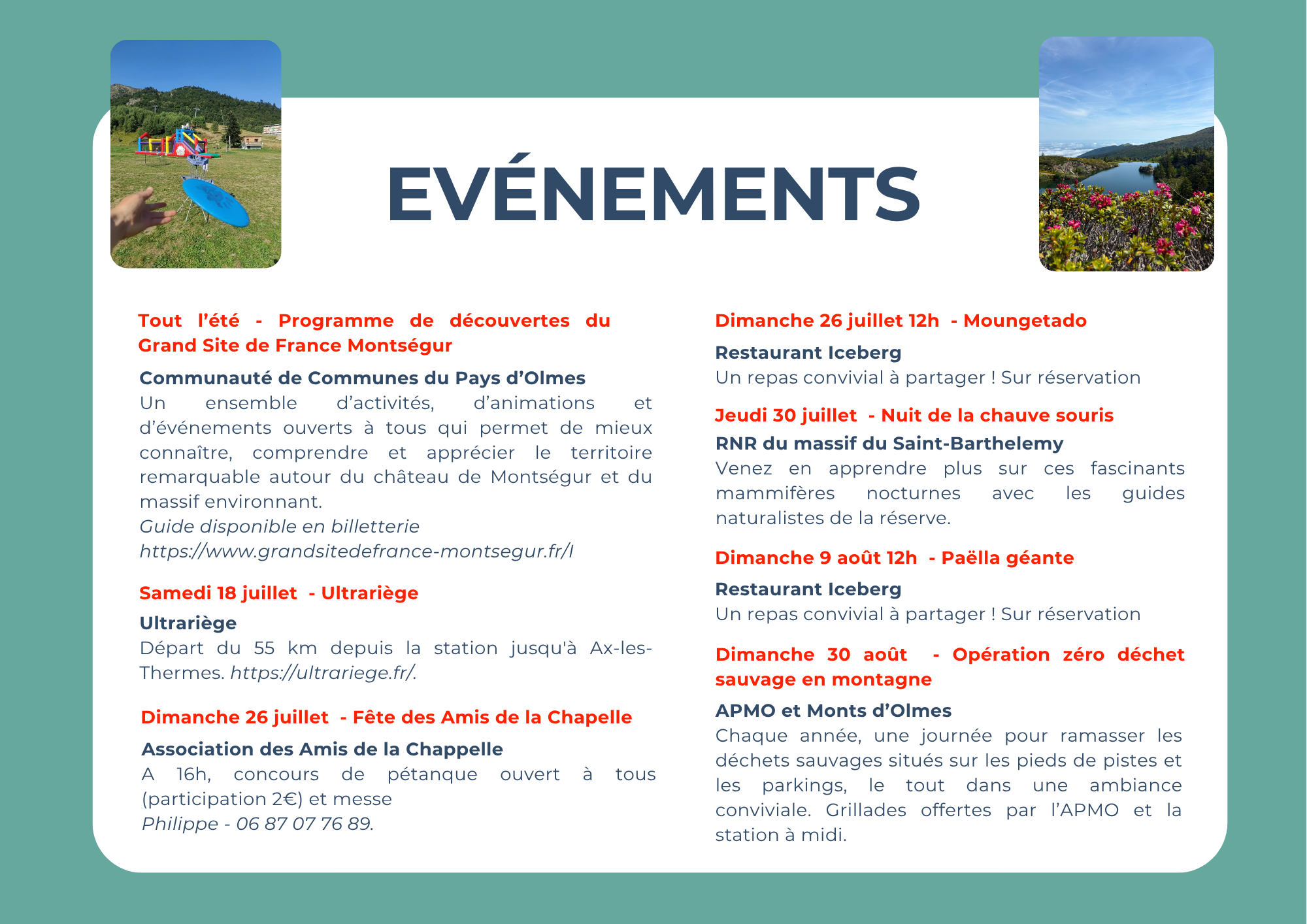 evenements station