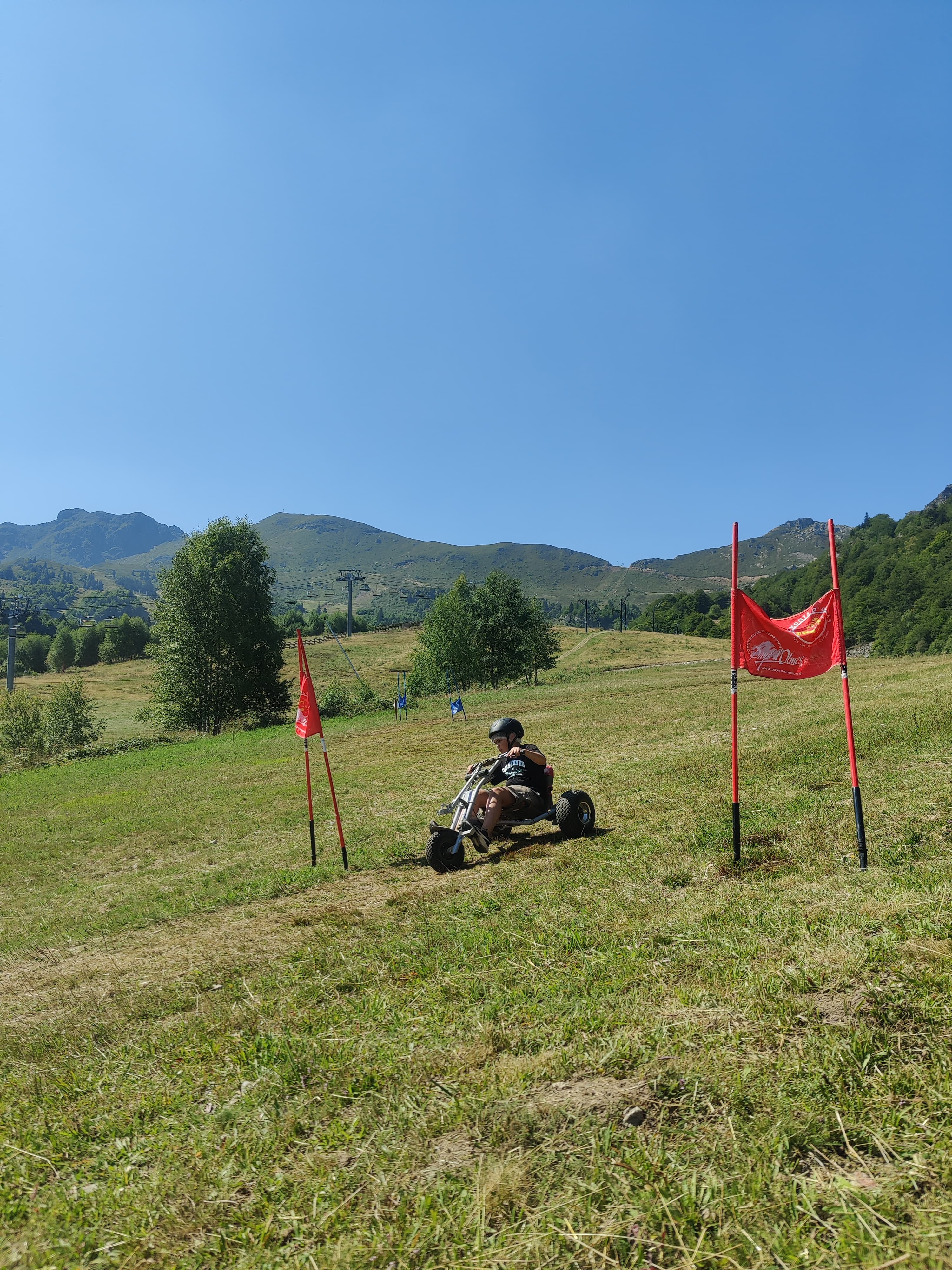 kart aux monts d'olmes entre amis