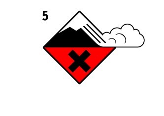 Risque avalanche tres fort