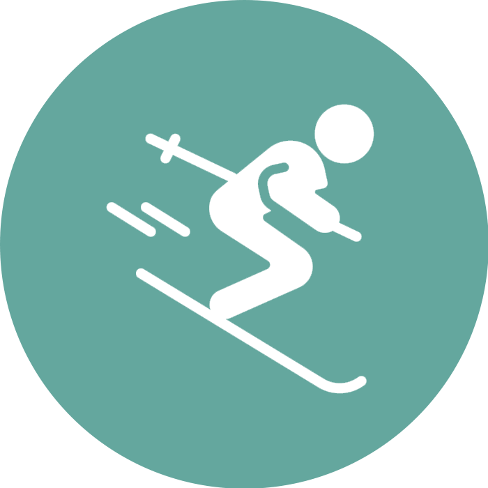 Ecole de ski. Cliquez ici